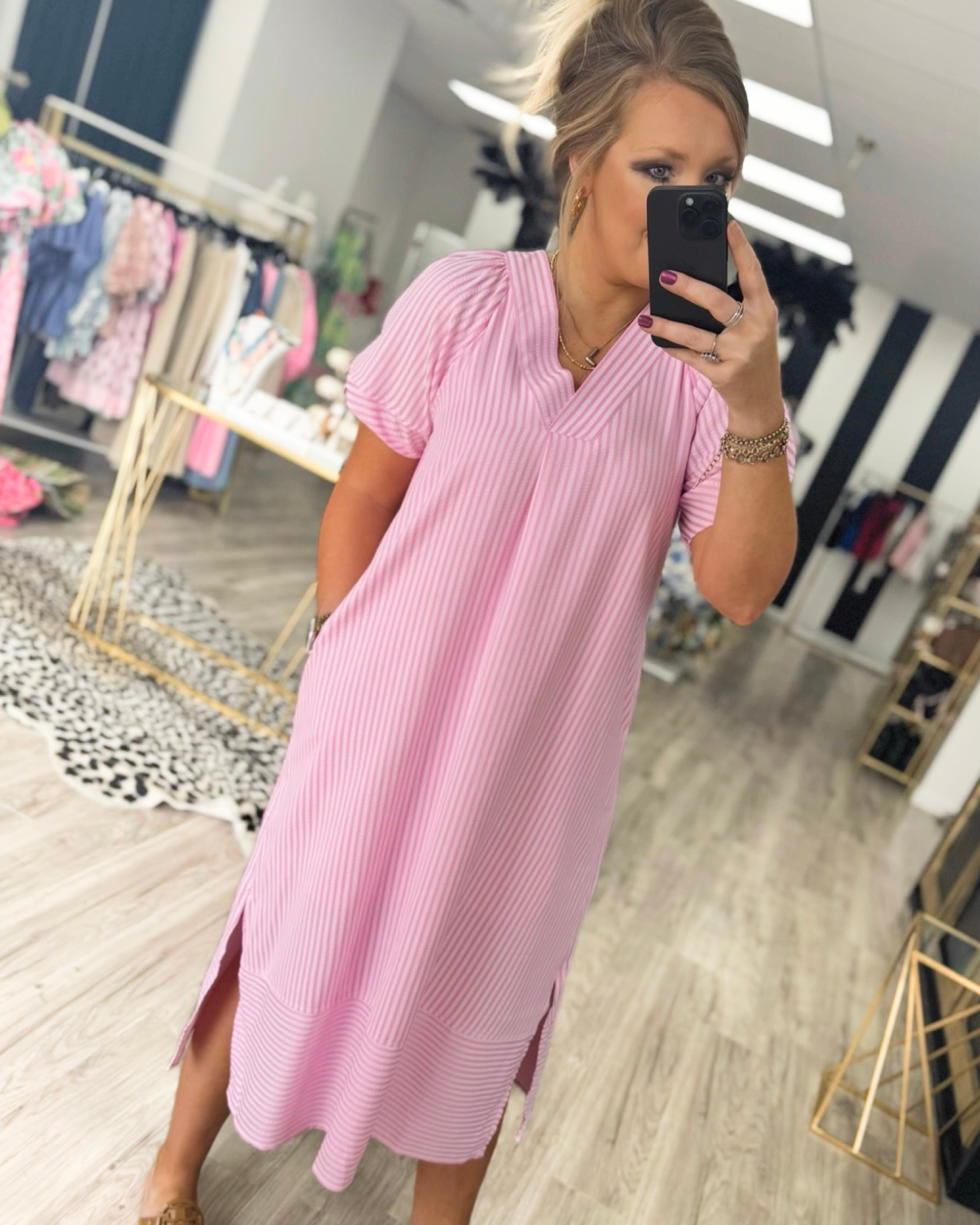 elegant ivory dress for Easter